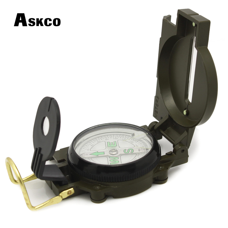 Aluminiowy, przenośny, składan – Compass Lensatic recenzja i cena